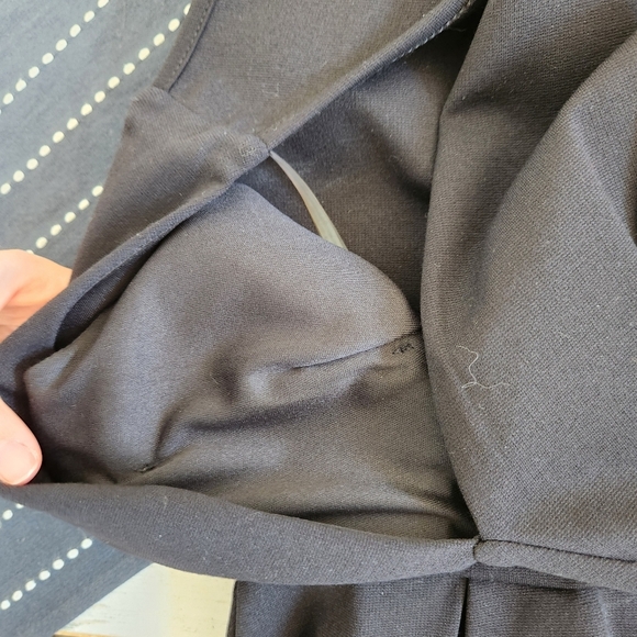 Windsor Fit and Flare V Neck Dress Black NWT Size Small - Picture 4 of 7